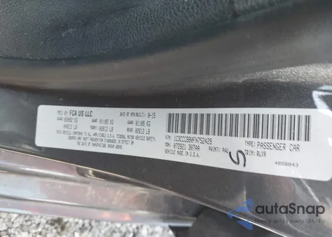 2015 Chrysler 200 S from USA, damaged, VIN 1C3CCCBB0FN752429